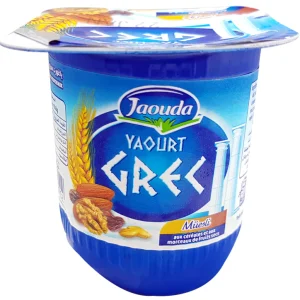 Yaourt Grec Müesli (Céréales et Fruits Secs)  JAOUDA 110 g
