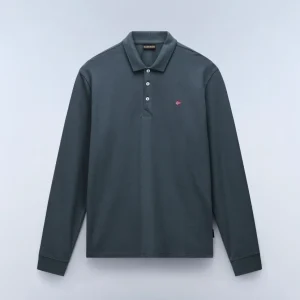 Ealis Piqué Long Sleeve Polo Shirt